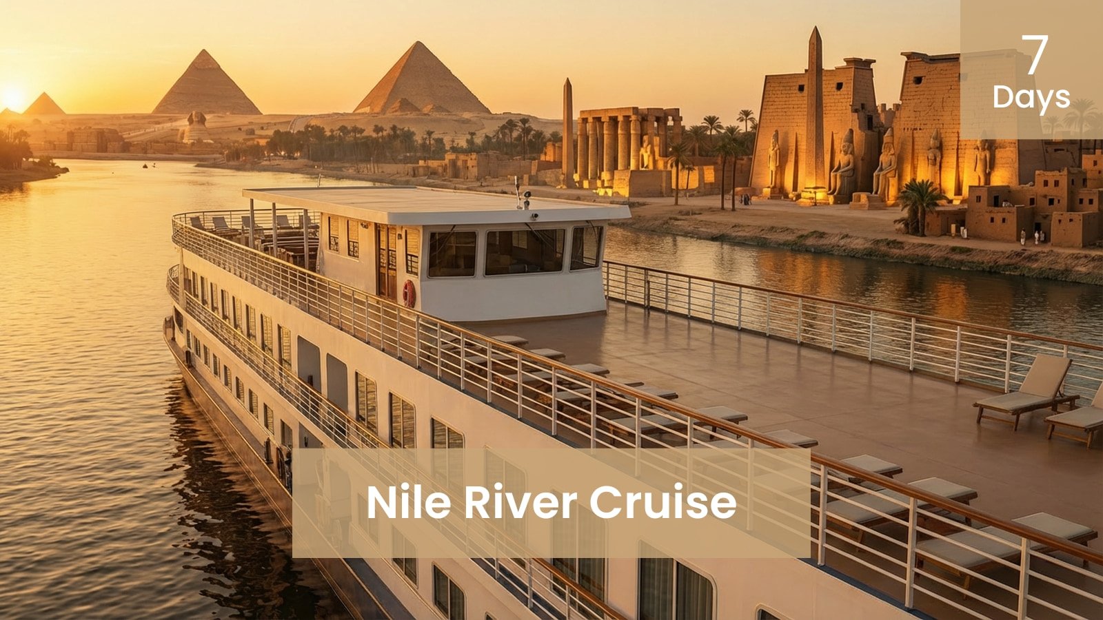 7 Days Nile River Cruise: Journey Through Egypt's Ancient History