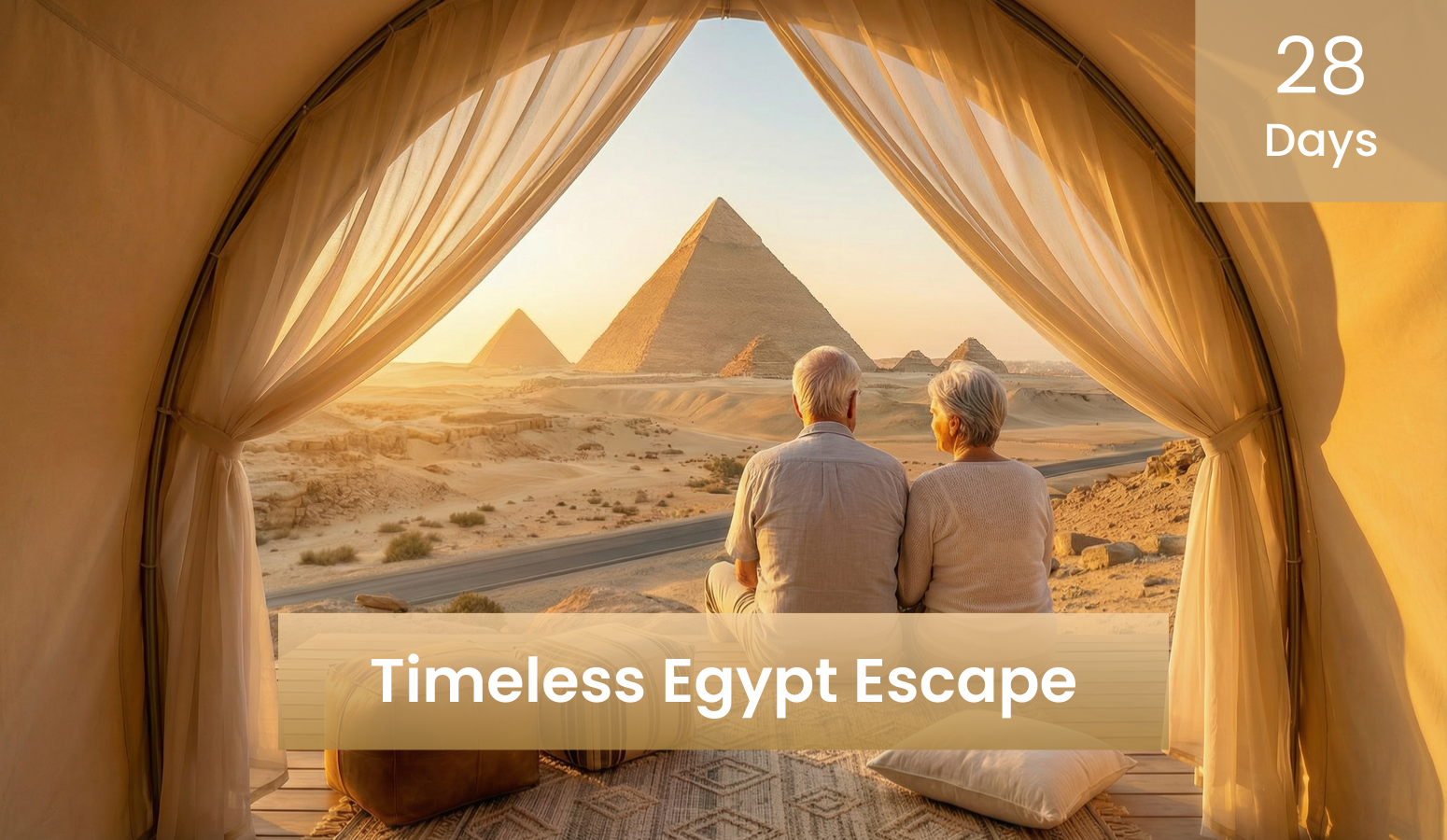Timeless Egypt Escape: A Relaxing 28-Day Egypt Journey for Seniors