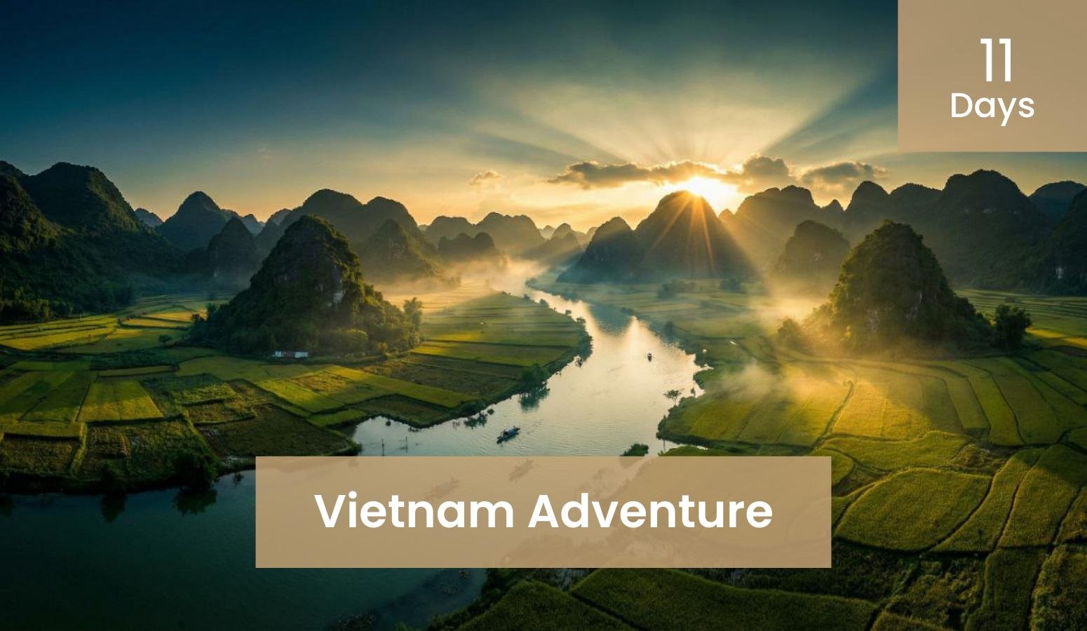 11 Days Vietnam Adventure Tour: From Hanoi’s Heritage to Saigon’s Buz